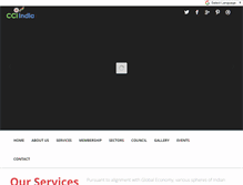 Tablet Screenshot of cciindia.org